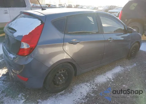 2015 Hyundai Accent Gs z USA, uszkodzony, nr VIN KMHCT5AE1FU213385